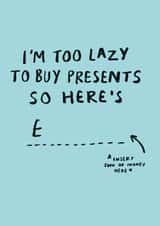 presents money Birthday Card 22195 created by Lauren Goodland