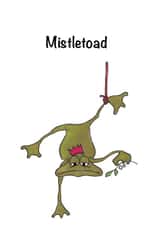 Christmas toad Christmas Card 28654 created by Sophie Pollock