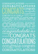 Congratulations Well done Congratulations Card 27152 created by Lara Burrows