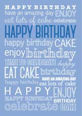 Birthday Celebrate Birthday Card 27154 created by Lara Burrows