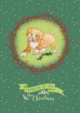 thinking you Christmas Card 29591 created by Joshua Billington