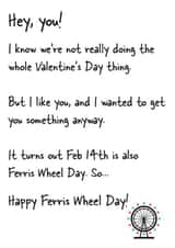 valentines day Valentines Day Card 27309 created by Need A Holiday?