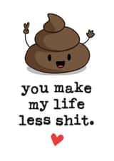 Emoji Phone Valentines Day Card 28300 created by Mrs Best Paper Co.