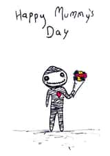 happy mummys Mothers Day Card 7454 created by Memento Mori