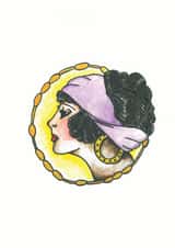 Friendship handdrawn Card 29890 created by Herbert and Wilks