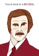 anchorman will Valentines Day Card 28448 created by The Card Compony
