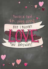 love valentines Valentines Day Card 26716 created by Claire Lefevre