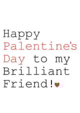 friend valentine Valentines Day Card 2792 created by Always Sparkle