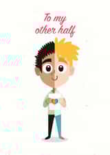 valentines lgbt Valentines Day Card 5043 created by Michelle Hird