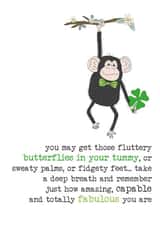 good luck New Job Card 2708 created by Dandelion Stationery