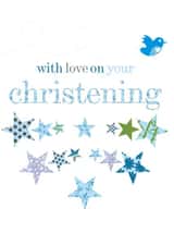 christening baptism Christening Card 2549 created by Claire Giles