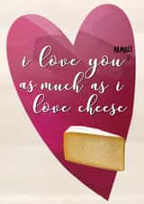 valentine love Valentines Day Card 28078 created by Open Space Collective