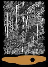 tree moon Card 23413 created by Yijing Li