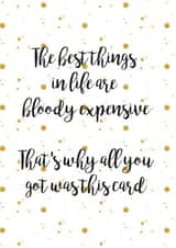 friendship expensive Birthday Card 7825 created by Hoard Pretty Things