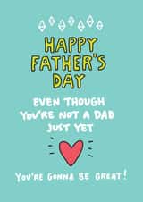 Expectant Father's Day Card created by Angela Chick