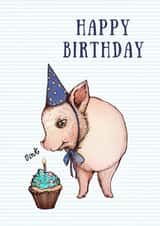 birthday animal Birthday Card 1065 created by Anna Stankevich