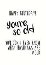 funny birthday Birthday Card 7999 created by Little Stars Prints