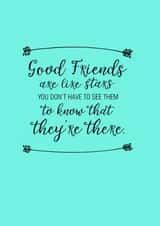 good friends Love & Friendship Card 28470 created by Rachel Storey Illustration