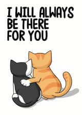 cat love Love & Friendship Card 7836 created by Doodlecats