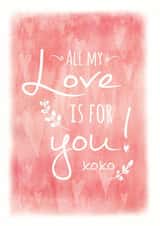 valentine love Valentines Day Card 23368 created by Catherine Flynn