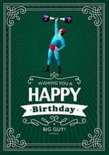 Male Men Birthday Card 8050 created by Meany-Bo-Beany