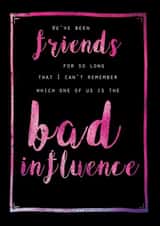 friends bad Love & Friendship Card 3130 created by JellynBean
