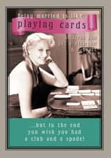 marriage married Anniversary Card 3145 created by JellynBean