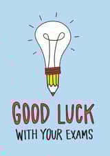 Good Luck With Your Exams Card created by Angela Chick