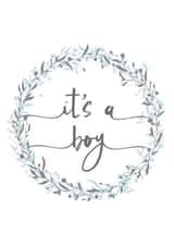 baby shower New Baby Card 6739 created by Paper & Wool