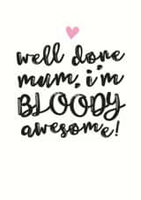 mothers day mum Mothers Day Card 28303 created by Mrs Best Paper Co.