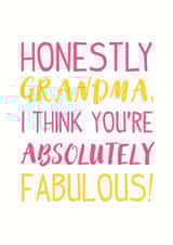 gran grandma Birthday Card 5839 created by Paper Sheriff