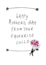 happy mothers Mothers Day Card 6145 created by Rachel Storey Illustration