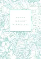 marvellous friend Love & Friendship Card 1390 created by Megan Claire