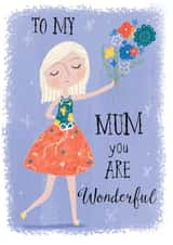 flowers mothers Mothers Day Card 28049 created by Louise Wright