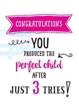 Perfect  child 3 tries card from daughter created by Afewhometruths