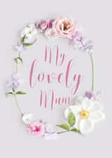 mum flowers Mothers Day Card 30772 created by Love Lila Photography
