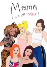 mother love Mothers Day Card 3310 created by Kasia Cards