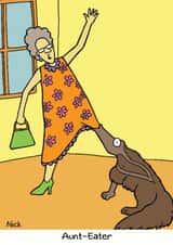 funny humour Birthday Card 6771 created by Nick Hannaford-Hill