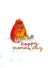 Cute Mothers Day Card - Mumma - Orangutan - Happy Mamma Day created by Odd Socks