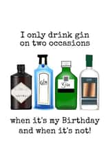 Gin G_&_T Birthday Card 2618 created by Doodle Dot Design Co