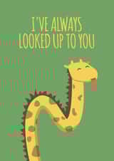 cute giraffe Just because Card 8483 created by Coffee + Unicorns