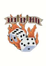 lucky dice Card 30915 created by Sailor Made