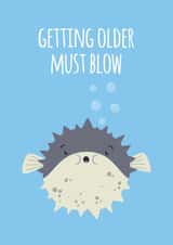 fish birthday Birthday Card 8487 created by Coffee + Unicorns