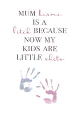 mum karma Mothers Day Card 29908 created by House of Hope