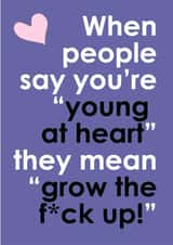 funny humour Love & Friendship Card 25599 created by Sarah Watts @2littleboys