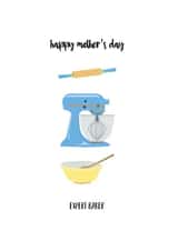 mother baker Mothers Day Card 8756 created by Spotty N Stripy