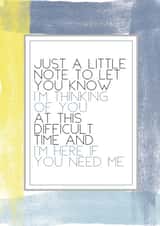 thinking of Thinking of you Card 2819 created by Always Sparkle