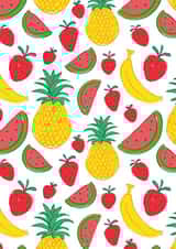 Fruit Pineapple Card 31223 created by Amy Shankster