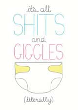 funny new New Baby Card 8767 created by Sioux Alice