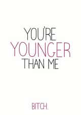 funny friend Birthday Card 8769 created by Sioux Alice